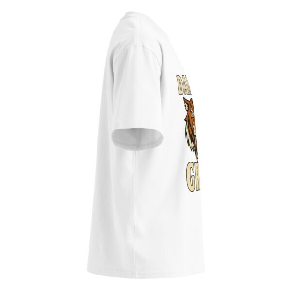 Unisex organic oversized high neck t-shirt - Image 4